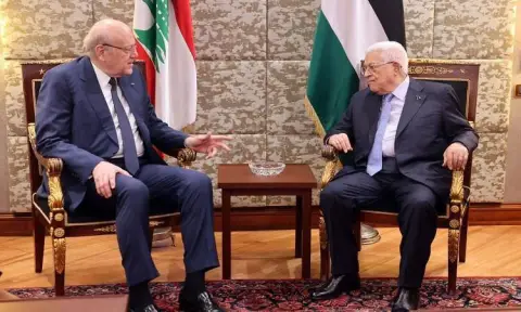 عباس يلتقي ميقاتي في روما لبحث آخر التطورات على الساحتين الفلسطينية واللبنانية