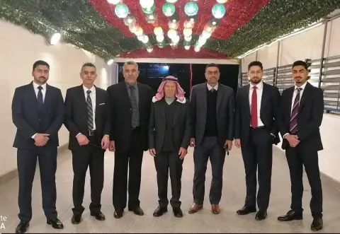 المهندس عاصم داود أوحيش الحلبي يدخل القفص الذهبي وسط أجواء من الفرح