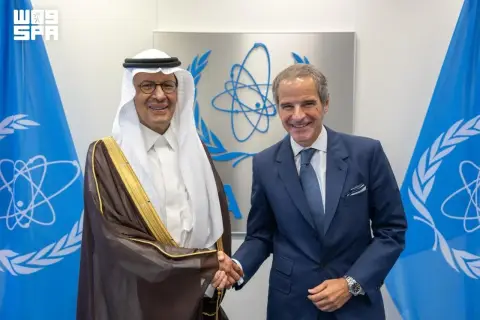 وزير الطاقة السعودي يلتقي المدير العام للوكالة الدولية للطاقة الذرية