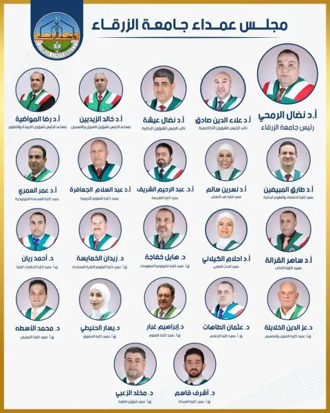 مجلس أمناء جامعة الزرقاء يقر تشكيلات أكاديمية جديدة