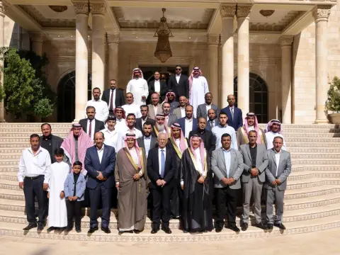 رئيس الديوان الملكي يلتقي وفدا من أنباء قبيلة بلي